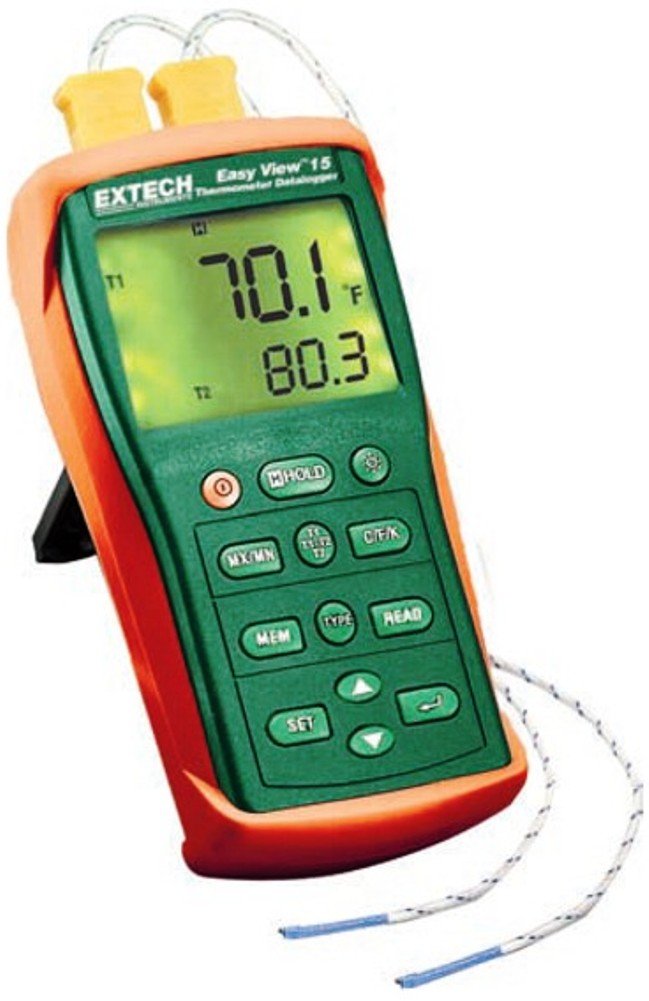 EA15 Easyview Thermocouple Thermometer - Dual Channel with Datalogger