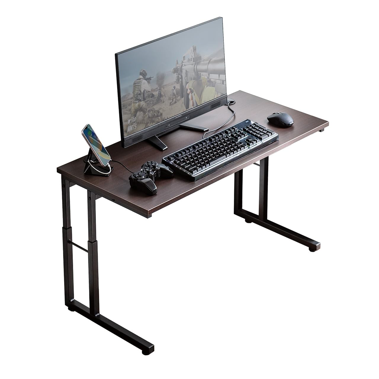 Amazon | サンワダイレクト ローデスク ゲーミングデスク 幅95×奥行き