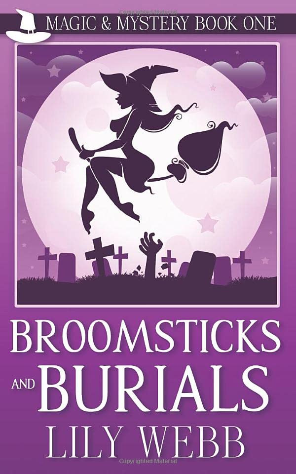 Book cover for Broomsticks and Burials