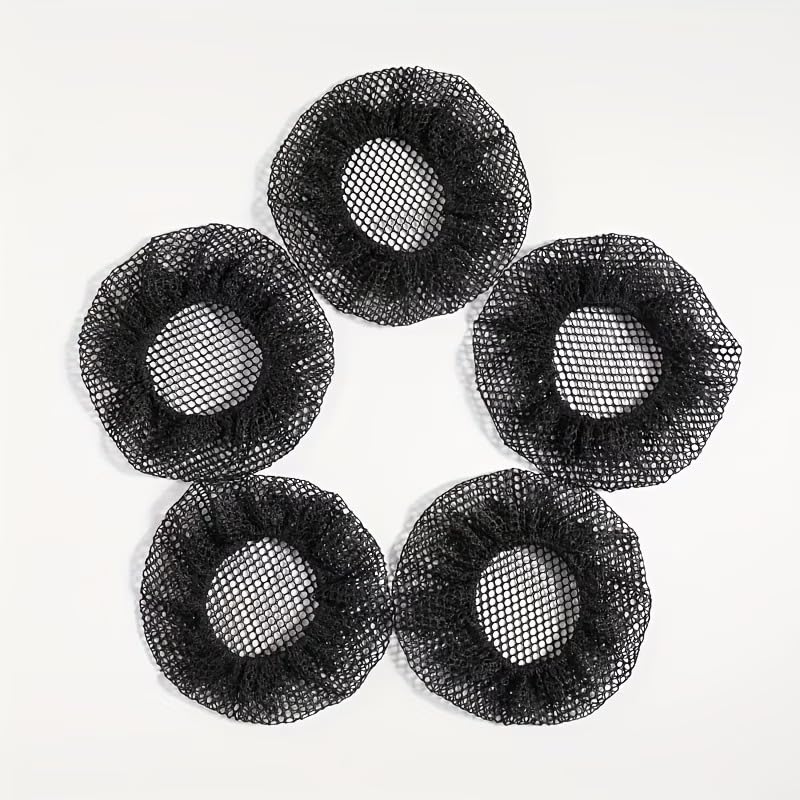 Image of Hair Accessories for Women, 2 Pcs Breathable Invisible Hair Bun Net for Women | Juda Net Mesh Bun Cover, Hair Net & Bun Maker | Hair Accessory for Bun, Dance, Nursing, Bridal & Daily Use