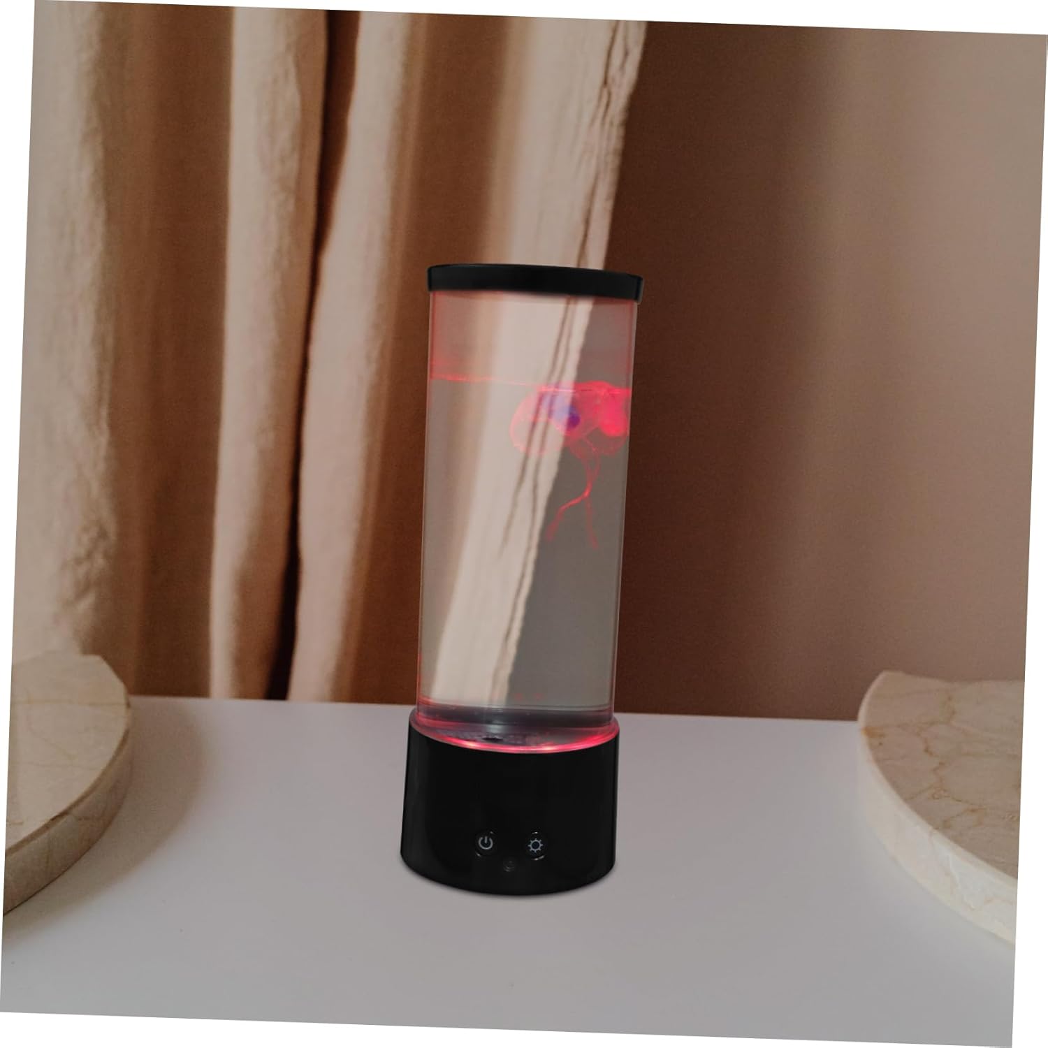 Coastal Decor Jellyfish Led Night Light Modern Bedroom Nightstand Lamp Aesthetic Night Lamp