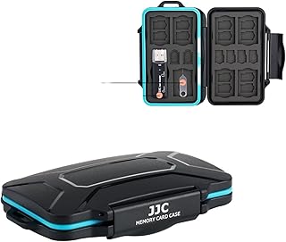 Slots Memory Card Case USB 3.0 Card Reader Memory Card Case Wallet Holder Storage Box for 7 SD SDXC SDHC 16 MSD Micro SD TF 2 Micro SIM 2 Nano SIM Water-Resistant Card Case