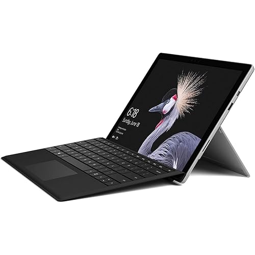 Microsoft Surface Pro 4 (Intel Core i7, 8GB RAM, 256GB) with Black Type Cover (Renewed)