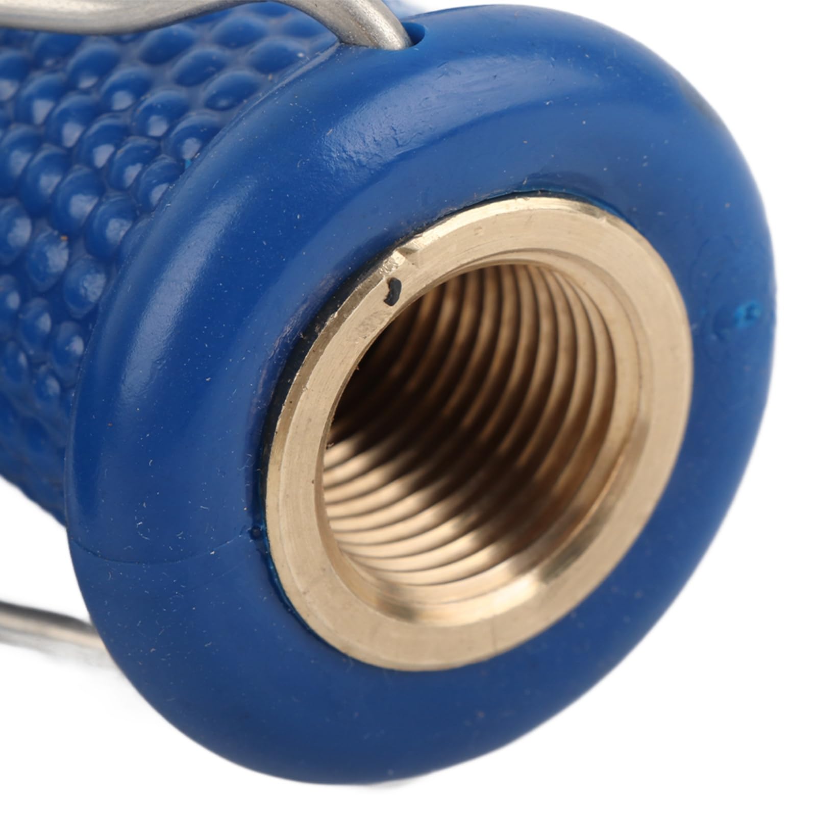 Pulvérisateur de Tête de Pulvérisation de Nettoyage de Cuisine de Buse de Pulvérisation à Haute Pression, Nettoyage de Grande (Pistolet à soufflet C bleu (dents internes 4)