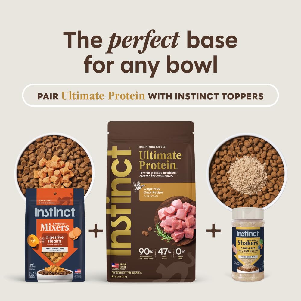Nature's Variety Instinct Ultimate proteínas Receta sin Grano Natural seco Cat Alimentos por la Naturaleza de la Variedad