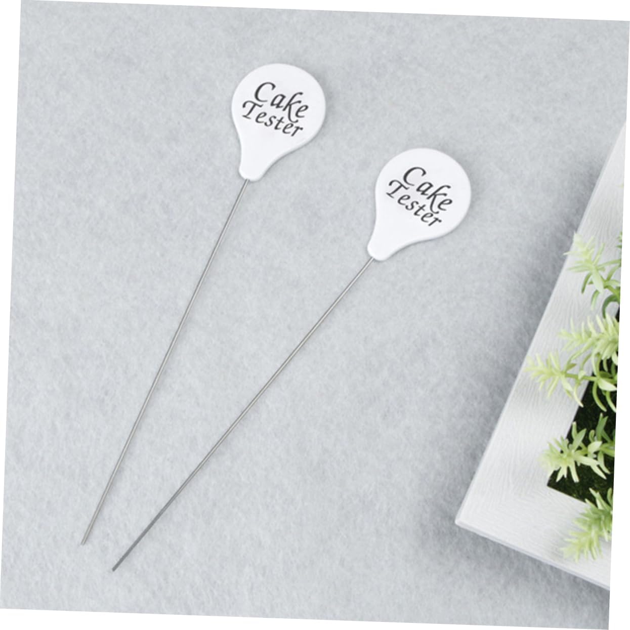 3pcs Stainless Steel Cake Tester Baking Tool Cover Muffin and Biscuit Probe for Home Baking for Cake and Bread Cooking