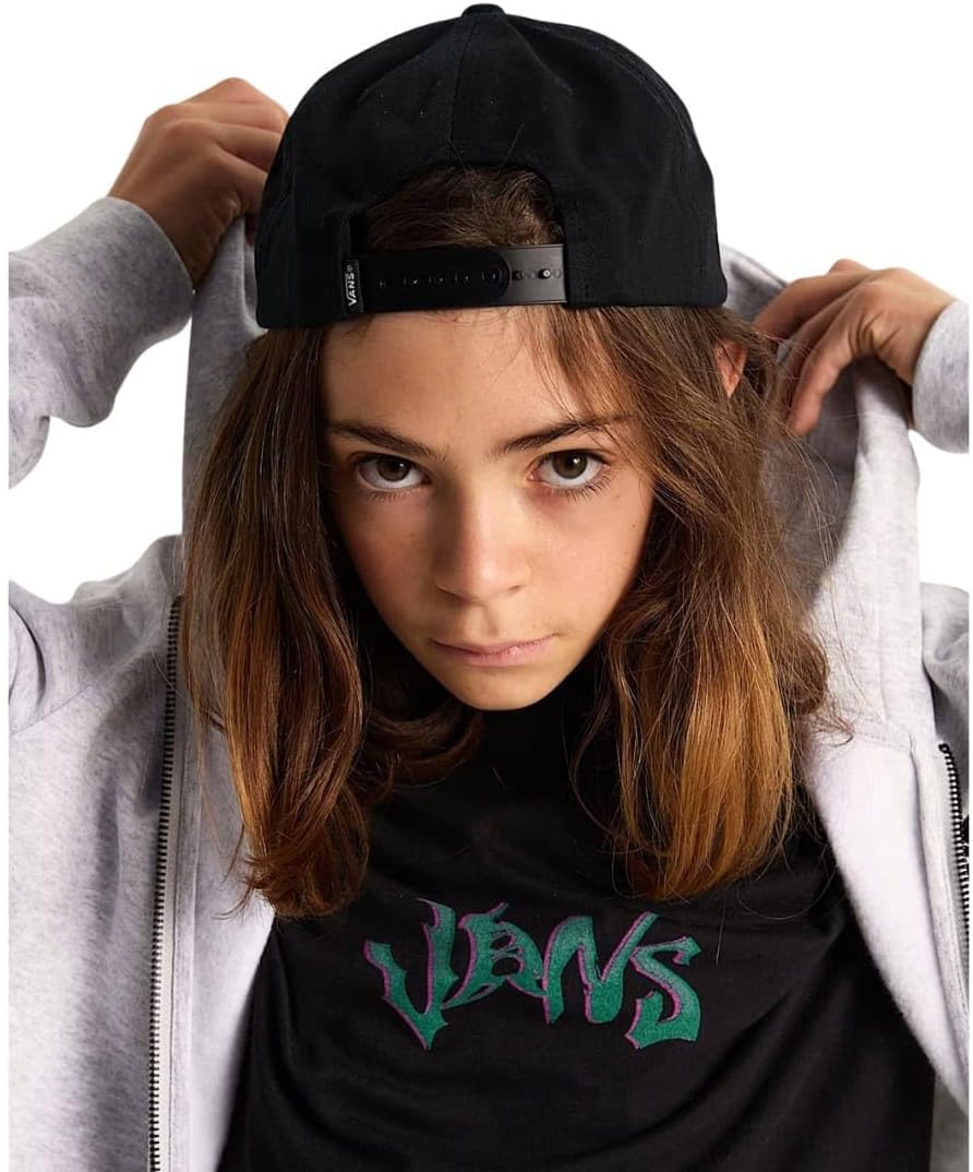 Vans Unisex Children's Drop V Logo Snapback Hat