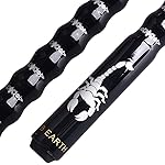 AB Earth 58 Pool Cue/Pool Stick Ergonomic Design Hardwood Canadian Maple 13mm Tip 18-21oz Billiard Cue B1SN, Black 19oz