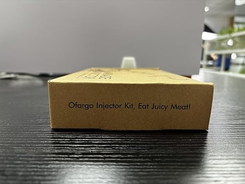 Miniatura 13 de Ofargo Kit de jeringa para inyector de carne de acero inoxidable con 4 agujas de adobo para ahumador de parrilla de barbacoa, gran capacidad de 2