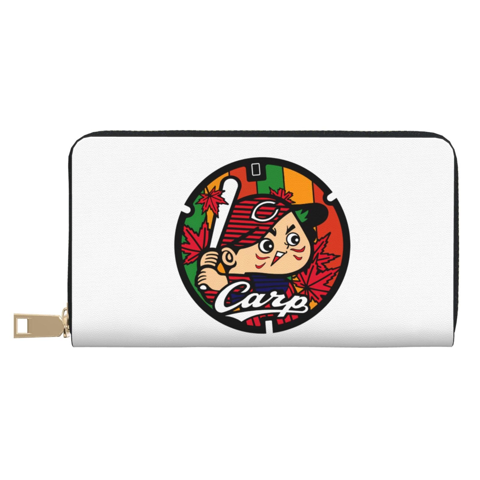 Amazon.co.jp: 財布 広島 東洋カープ カープ坊や 長財布 レザー なが