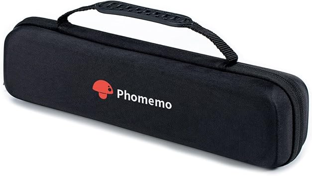 Phomemo Case, Compatible with M08F/D810/P831/TP81 Letter & A4 Portable Printer, for Itari A886, TATTMUSE A887 Mobile Travel Printer Storage Holder Paper & USB CableBox Only
