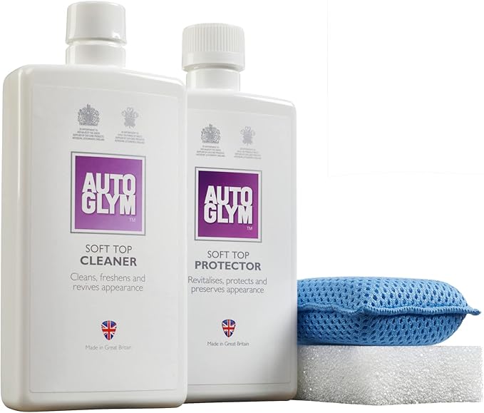 Autoglym Convertible Soft Top Clean & Protect Complete Kit Car