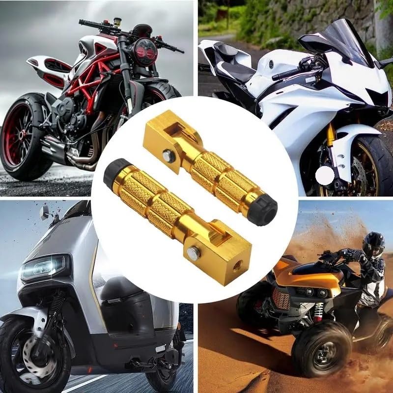 Marchepieds support moto en acier robuste avec grip pour UTV