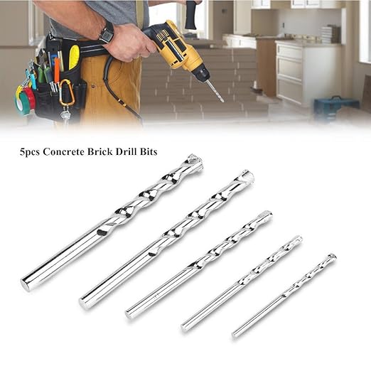 Amazon Co Jp ハンドドリル Delaman ドリル ステンレス 穴あけツール 小型 精密 木工 コンクリート 4 5 6 8 10ｍｍ 5本入り セット Diy 工具 ガーデン