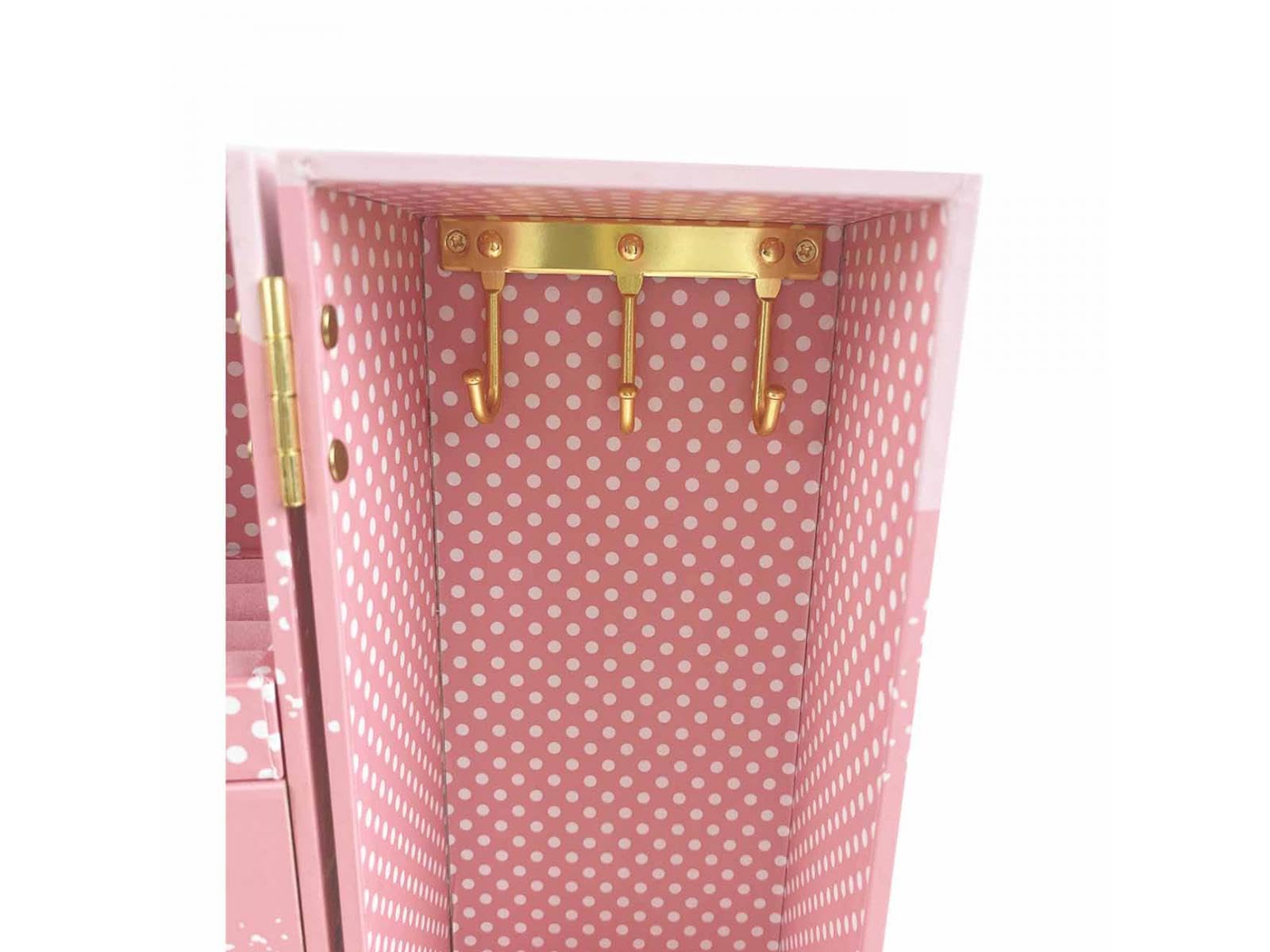 Caja de música para joyas/joyero musical/armario musical Trousselier de madera con princesa giratoria y mecanismo musical de resorte de 18 notas - Minueto de Mozart