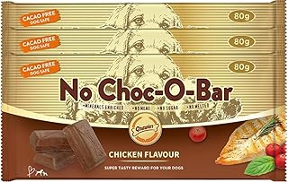 Gnawlers No Choco -O- Bar Dog Treats Chicken Flavour, Treats for Your Dog that is Chocolate &amp; Coco Free, No Meat, No Sugar...