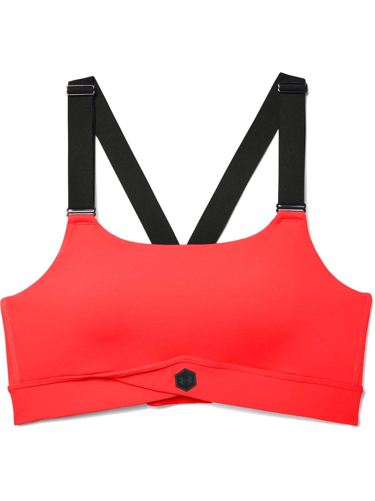 Under Armour Women's UA Rush Mid Sports Bra Sujetador Deportivo para Mujer con Tejido Súper Sedoso Mujer