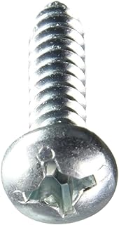 Hillman 41086 Pan Head Phillips Sheet Metal Screws (#12 x 1