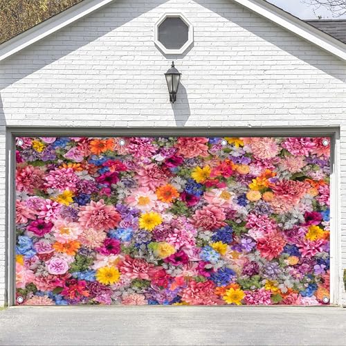Fondo Fotográfico Floral Multicolor 10x6.5ft miniatura 4