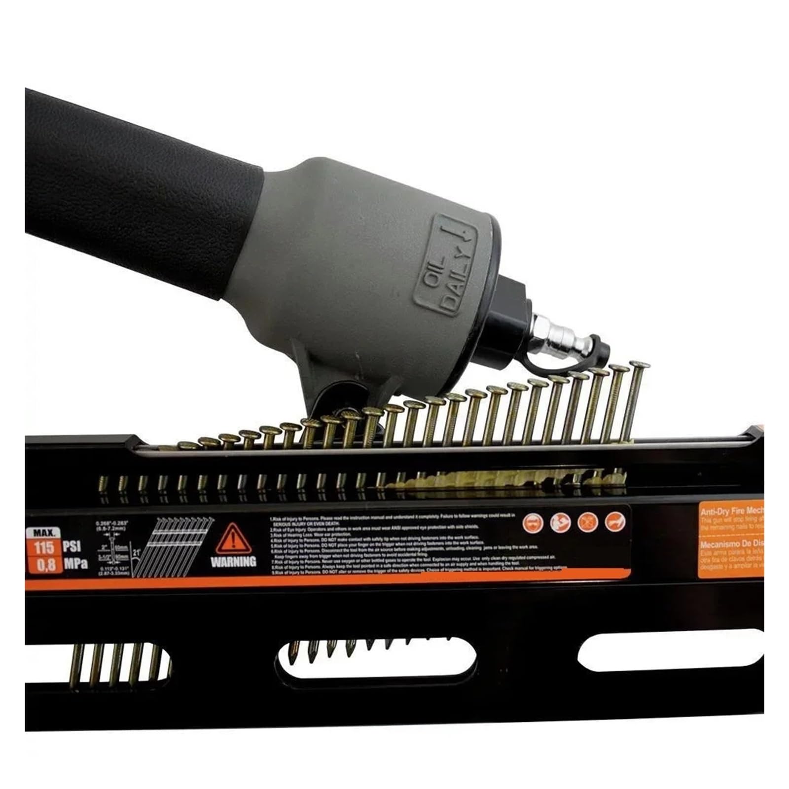 SFR2190 Pneumatischer 21-Grad-3-1/2-Zoll-Rahmennagler-Tacker