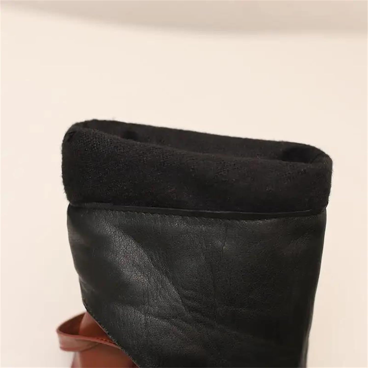 Women's Over-The-Knee Boots Sexy Fashion Thigh High Party Style with A Round Toe Platform and A Super High Block Heel