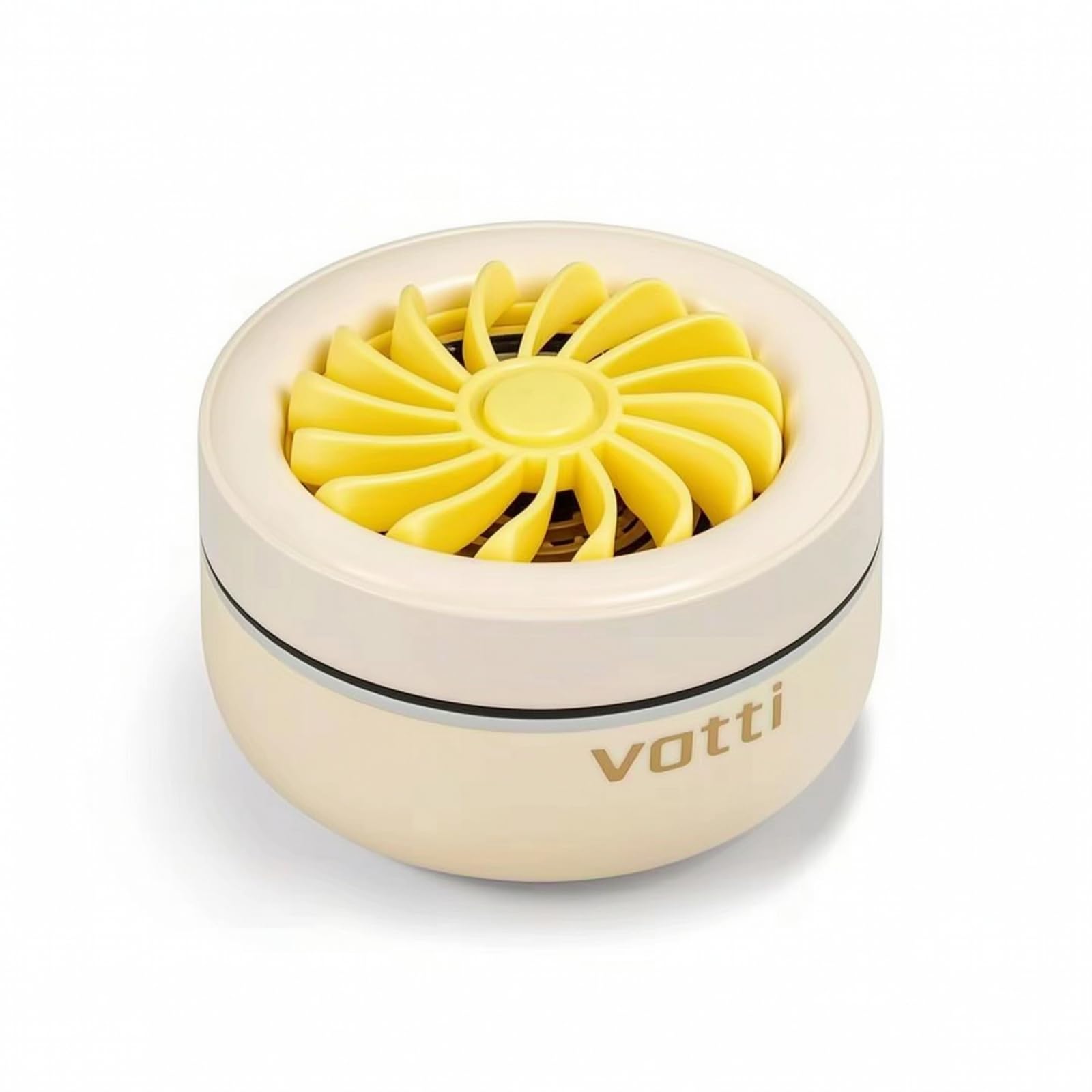 Colcolo Purificatore per Pulitore da Cucina Dispositivo per Lavaggio di Prodotti Alimentari Detergente per Stoviglie Titanio Impermeabile Ipx7 con Coperchio a, Array, Giallo Crema
