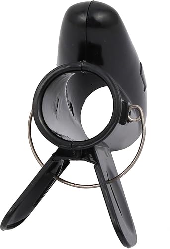 Miniatura 4 de Cable flexible de tubo en espiral de alambre negro para gestionar el cable de 0.984 in de diámetro x 32.8 ft de largo con clip