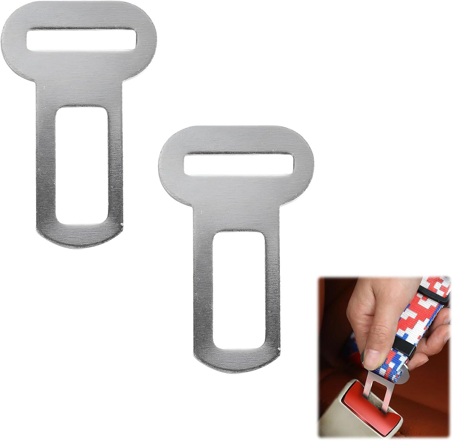 Car Seat Belt Restraints Connector Cat Pet Dog Auto Attachment