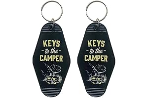 Keys to The Camper Trailer Keychain, Don't Forget The Trailer