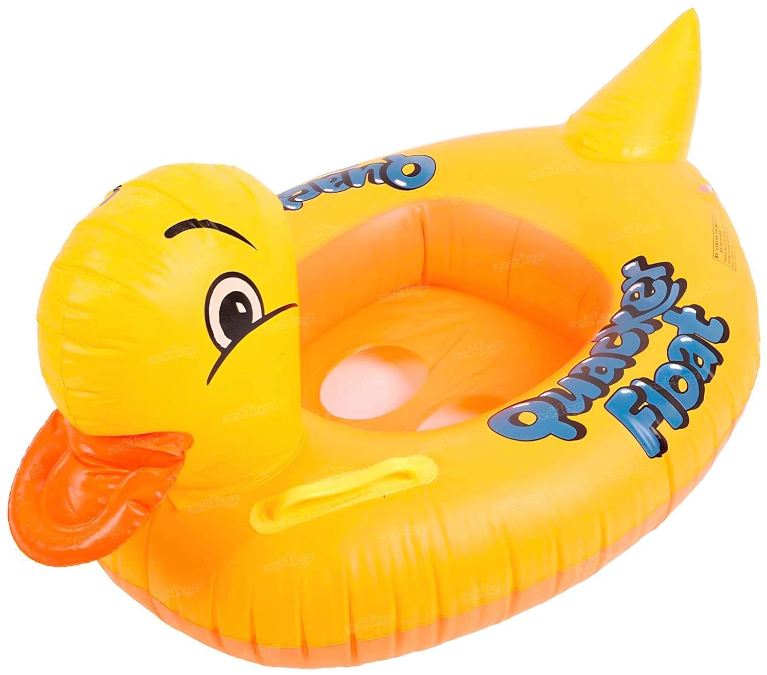 ELMVIA Swim Ring for Kids Inflatable Pool Float Tube for 1-5 Years Baby Girl Boys Inflatable Swimming Safety Tube (Duck)-image-20