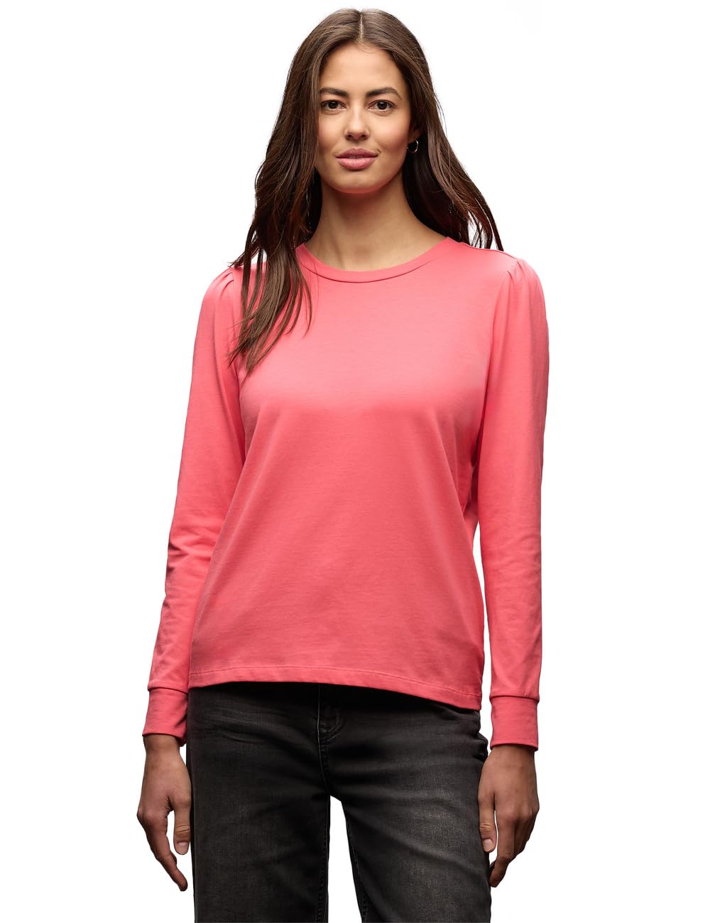 Damen Shirt mit Raffung