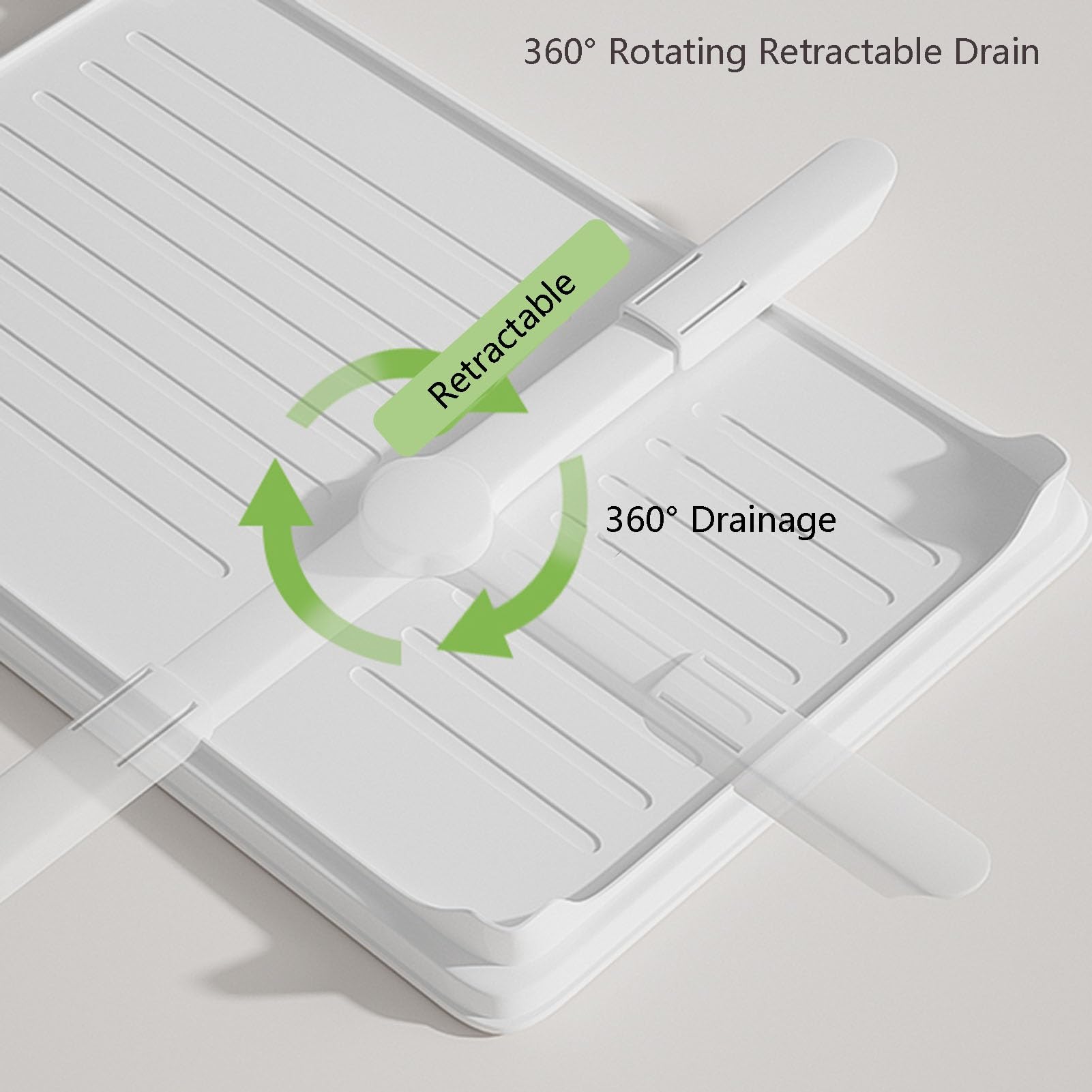 Égouttoir à vaisselle en acier inoxydable avec porte-ustensiles et planche de drainage automatique pour vaisselle, couteaux, cuillères et fourchettes