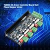 Motor Driver Board, TB6600 4A Driver Controller Board for CNC 4-Axis 2 Phase Stepper Motor, 1/16 Subdivision, Stepless, Motor Speed Controllers