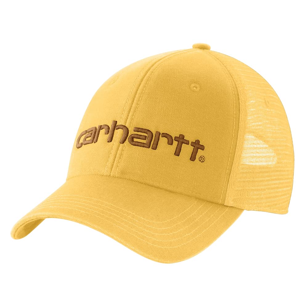 CarharttMen's Canvas Mesh-Back Logo Graphic Cap