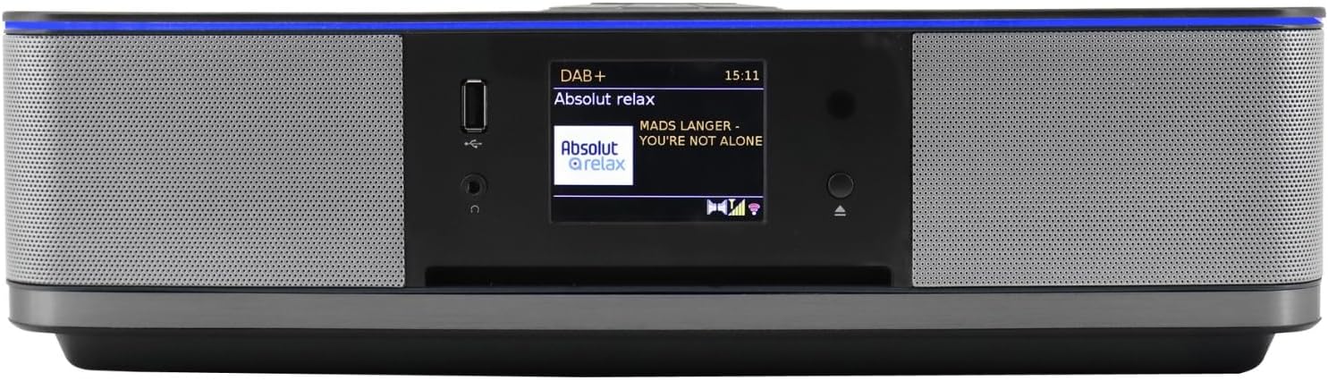 Soundmaster Highline ICD2023SW Stereo System front panel with display