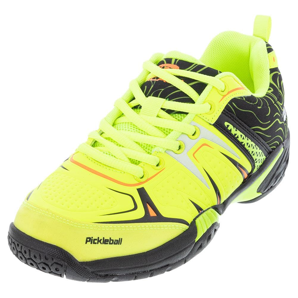 ACACIA Unisex-Adult Pickleball Shoes, Lime/Black, 11