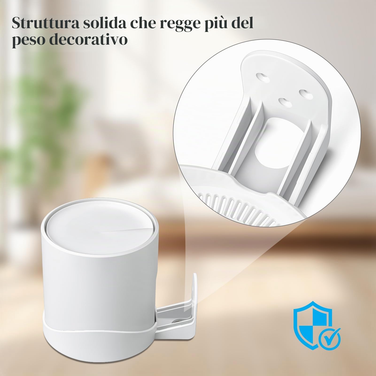 Montaggio a Parete Per per Tp-Link Deco XE75 AXE5400 Mesh WLAN Ripetitore Router Montaggio a Parete Per per Tp-Link Deco XE75 AXE5400 Mesh WLAN Ripetitore Router