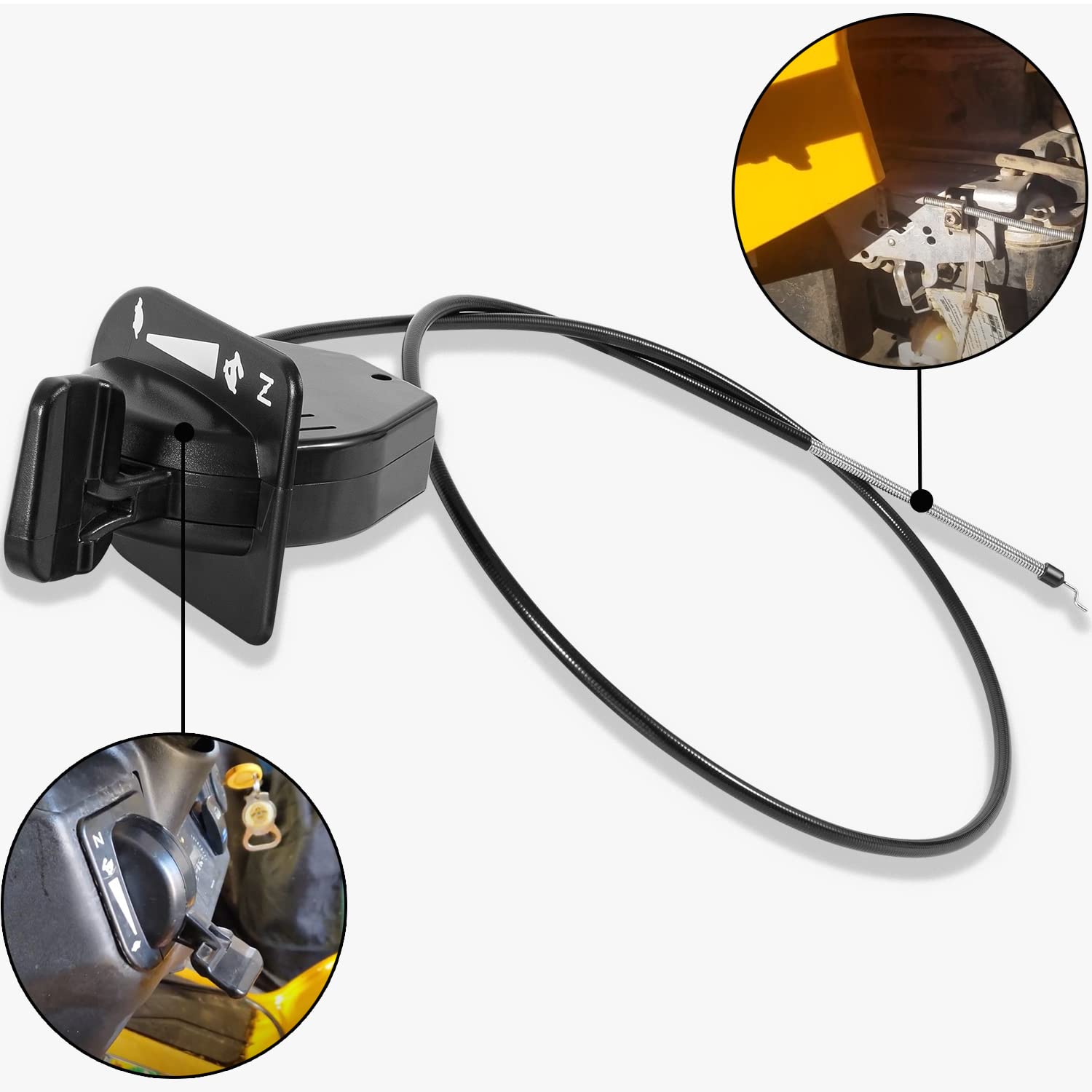 746P06431 - Cable de acelerador/estrangulador de repuesto para cortacésped CUB Cadet XT1 XT2 SLX54 GX54 GX50 ST54 746-06431