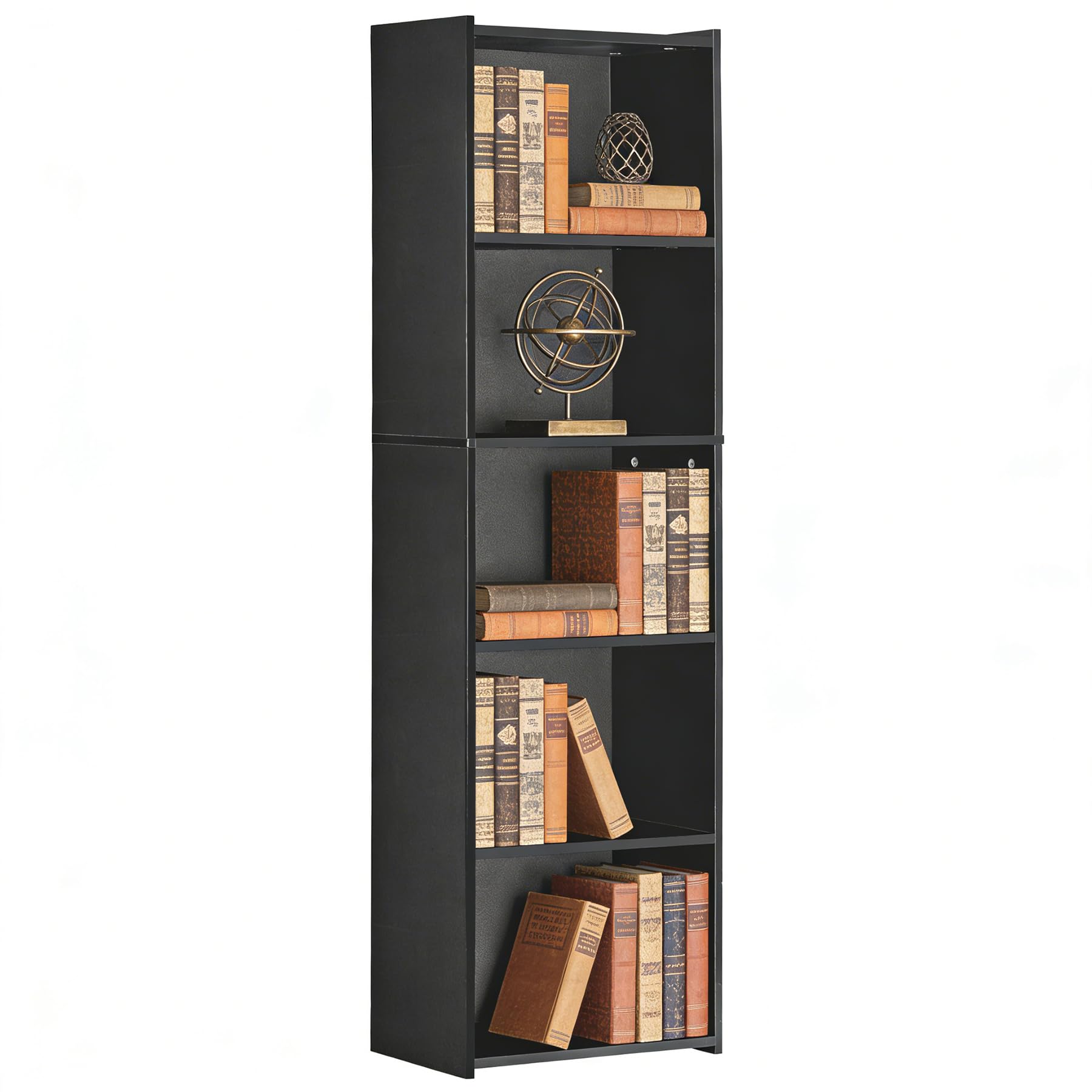 Amazon.com: ZenStyle 5-Tier Open Bookcase and Bookshelf, Open