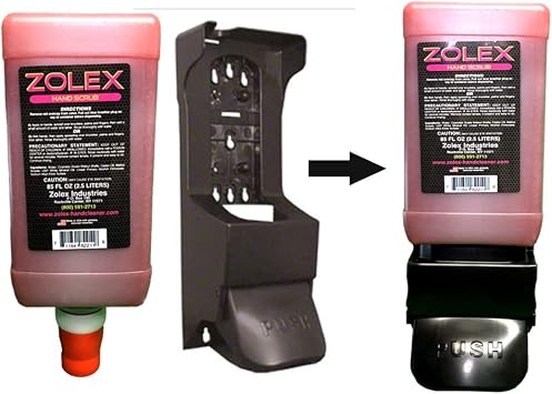 Zolex Cherry Hand Scrub with Pumice for Hard Working Hands | Dispenser Available | Stain Remover for Heavy Duty Workers | Grease Remover for Mechanics - 2.5L