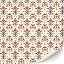 Damask Red Blue Sepia