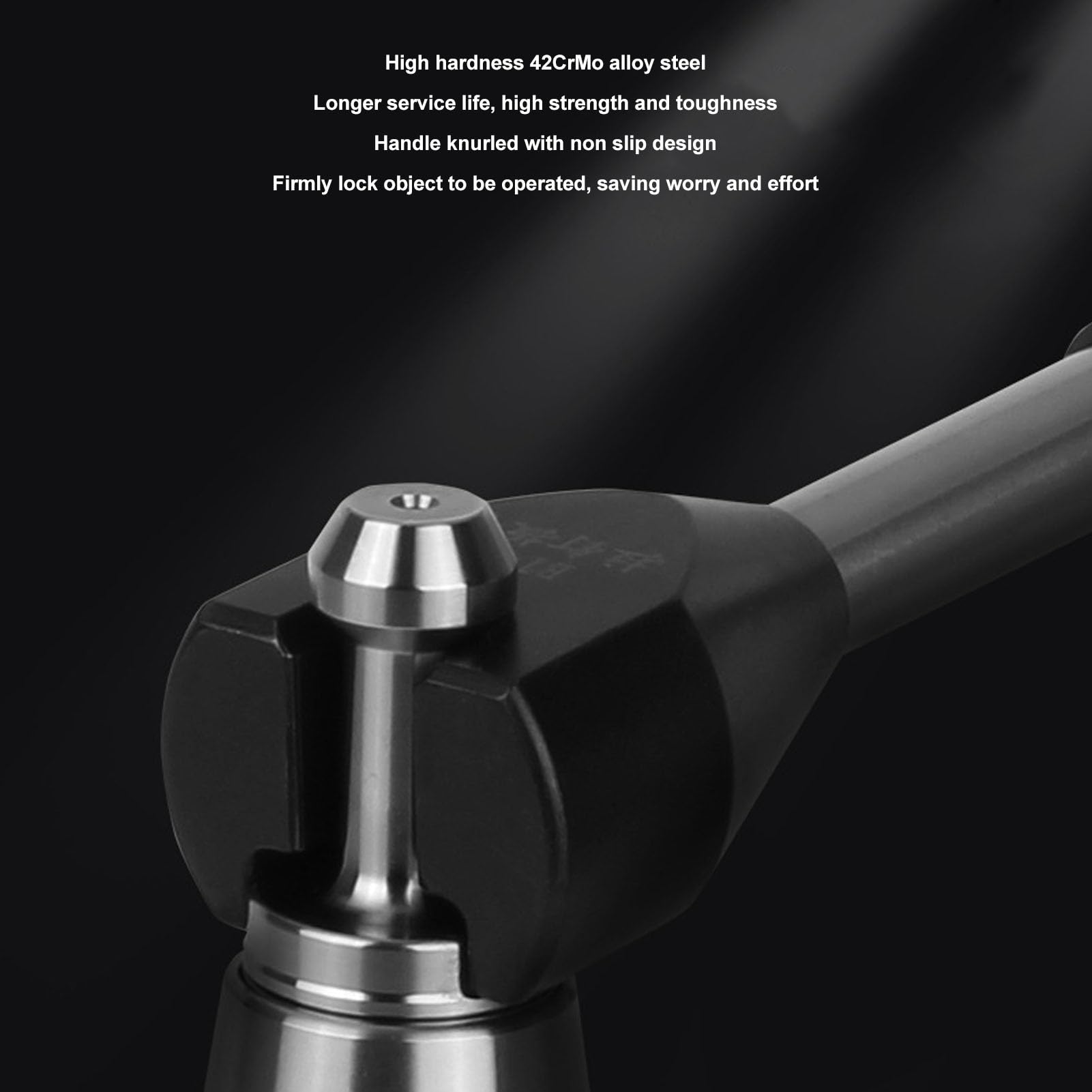 Eujgoov Pull Stud Wrench Spanner Bt40 Pull Nails Fixed Tool 45 Degree Tool Utensil Stud Spanner Adjustable Wrenches - Image 4