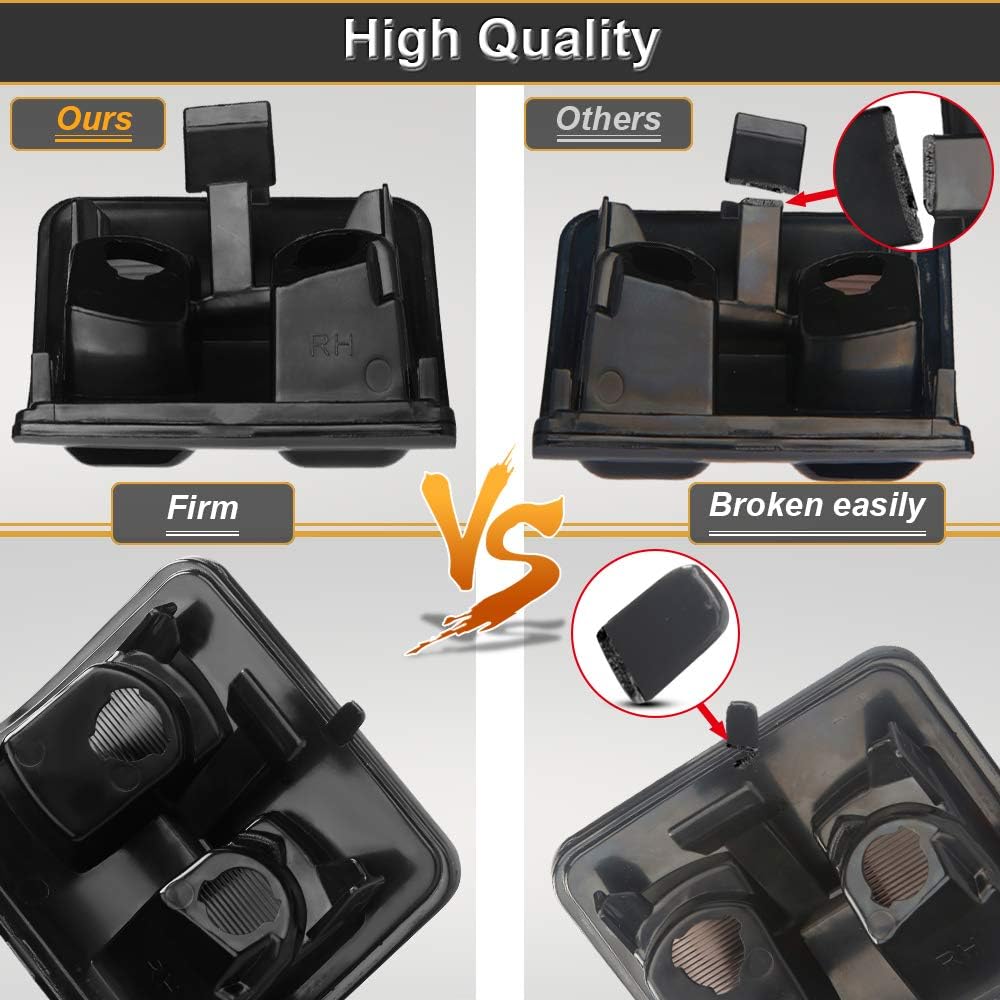 Condition photo showing Good Condition for Side Mirror Marker Light Smoked Lens Turn Signal Compatible with 2008-2016 Ford F250 F350 F450 F550 Super Duty, Pack of 2