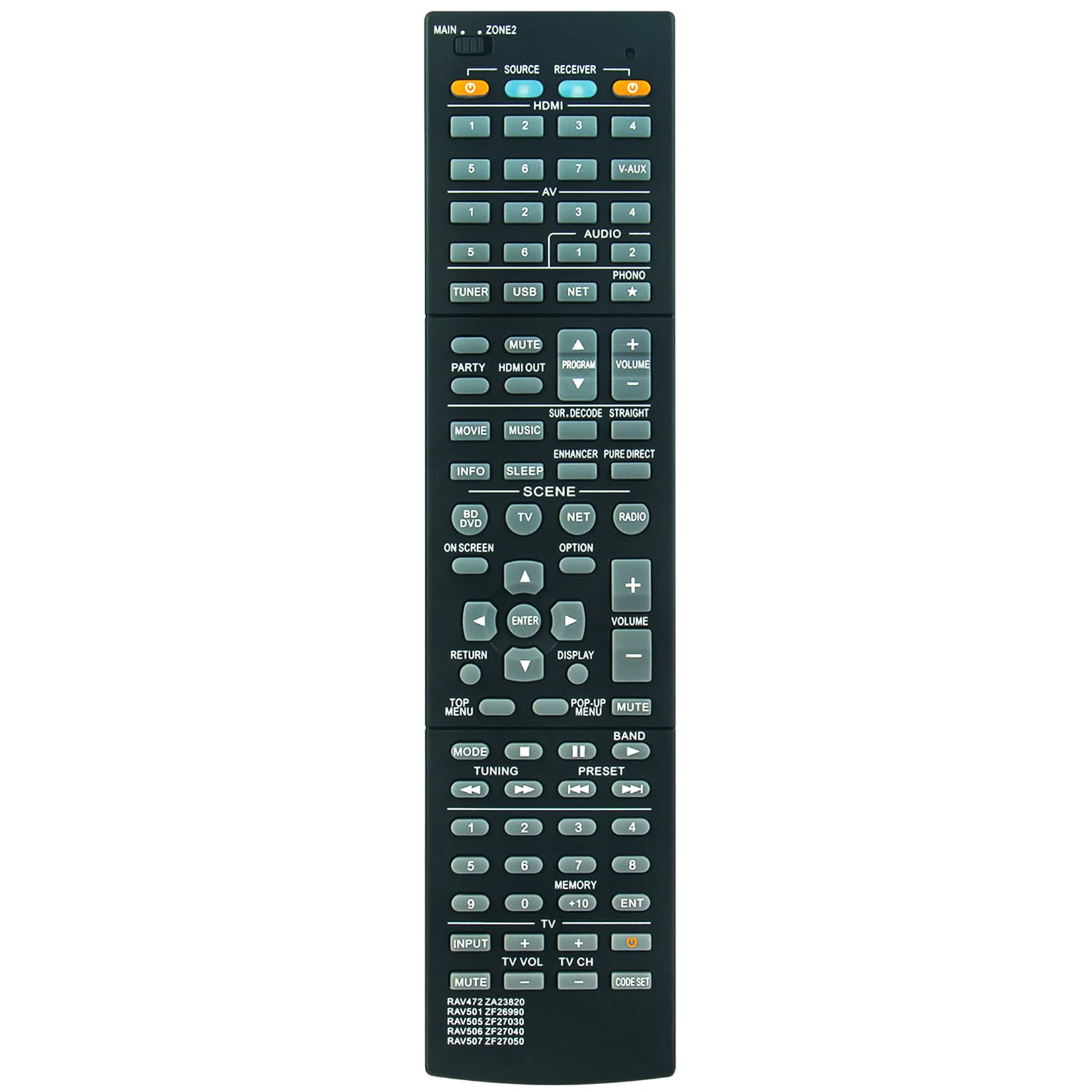 Amazon.com: RAV472 ZA238200 Replacement Remote Control Applicable