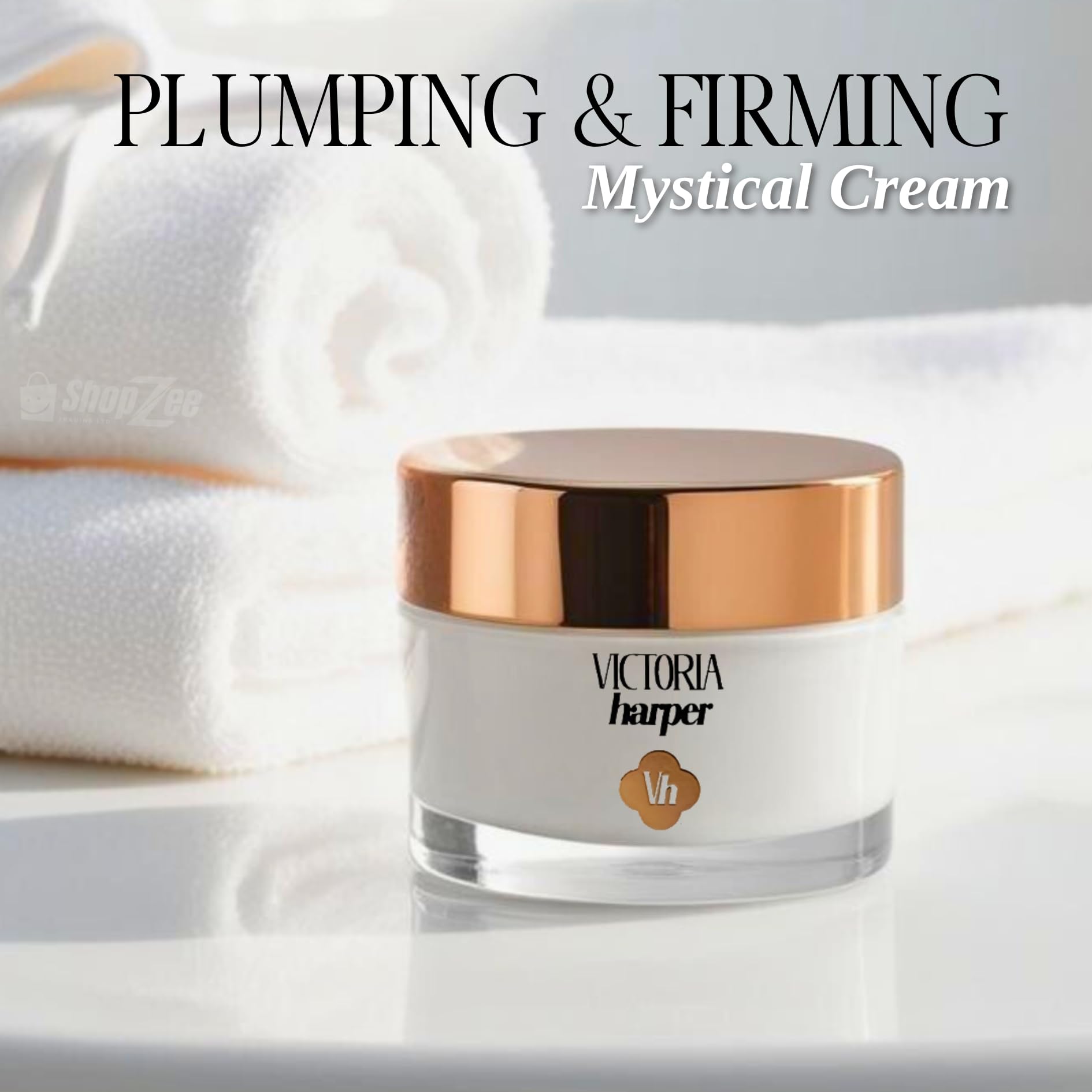 Victoria Harper Mystical Face Cream, 50ml, Skin Tightening Cream for Face with Hyaluronic Acid Vitamin C, E & Aloe Vera - Image 2