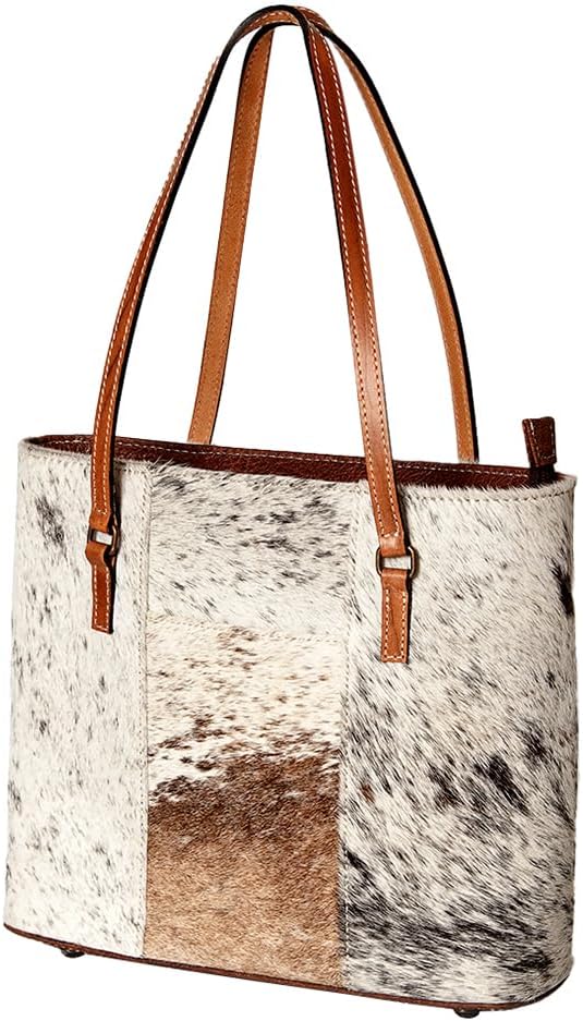 American Darling Tote Hand Tooled Hair-On Genuine Leather Western Women Bag Handbag Purse | Travel Bags College Casual
