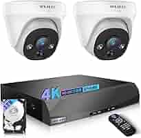 Amazon.co.jp: 【4K800万画素・ 双方向通話】 WEILAILIFE防犯