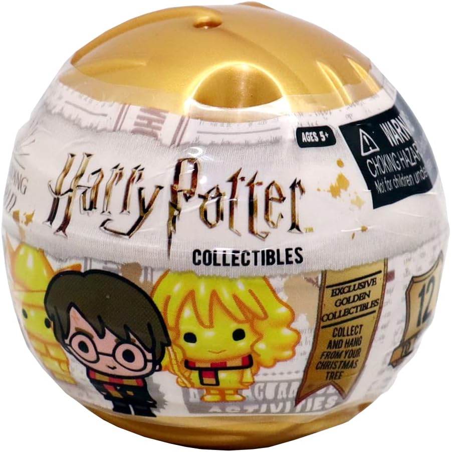 Harry Potter: Collectable Snitch - Contains 1 of 12 Assorted Characters | Collect, Swap and Pencil Top All Your Favourite Harry Potter Characters | Ages 5+