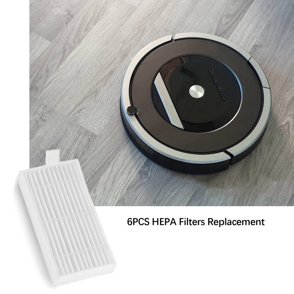 10 Filtri HEPA Di Ricambio Per Aspirapolvere Robot ILIFE V1, V5, V5s, V3 - Facili Da Sostituire