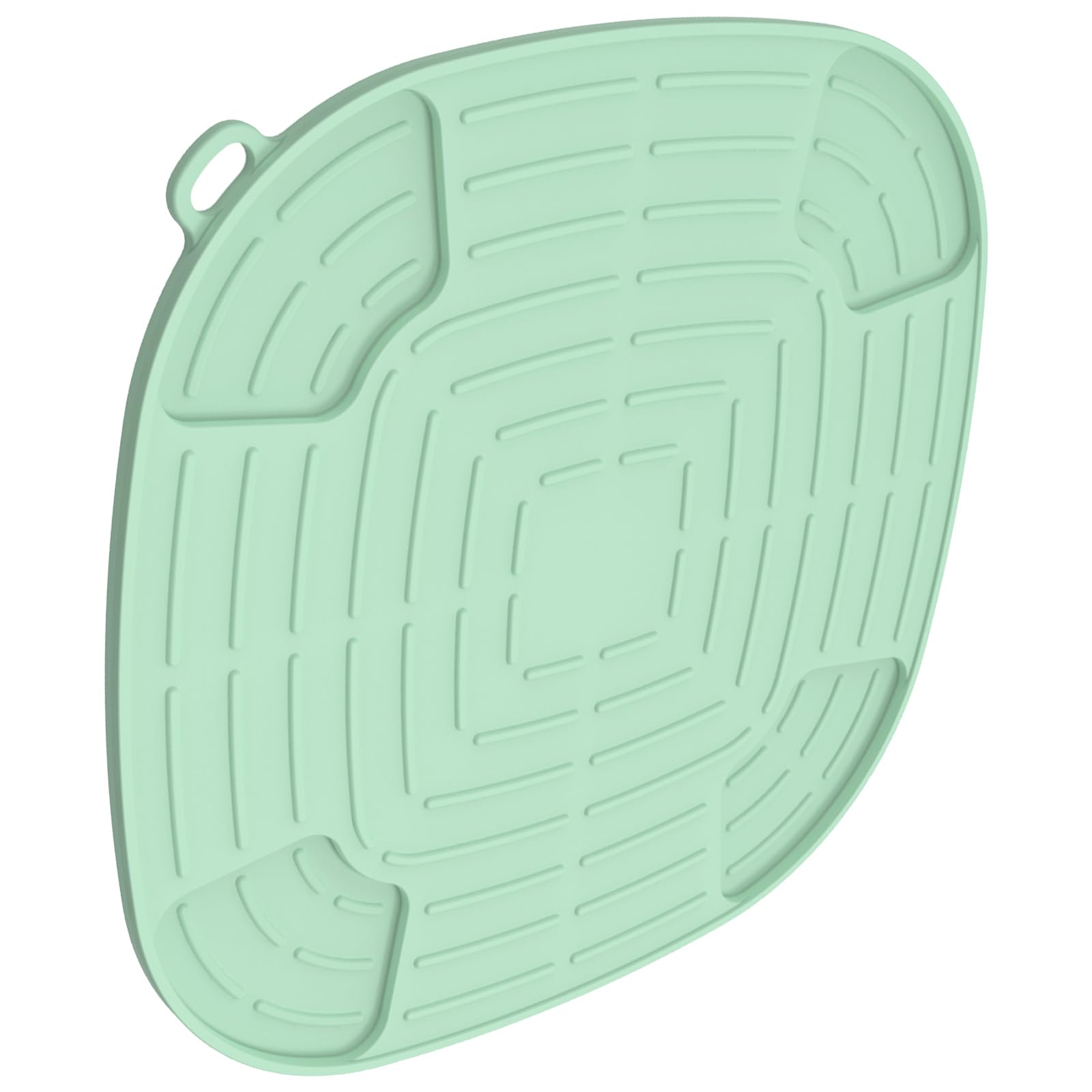 alloneslife Flexible Silicone Baking Pad for Air Fryers Oven Safe Stick Face Foldable Easy to Clean Silicone Cooking Pad for Baking